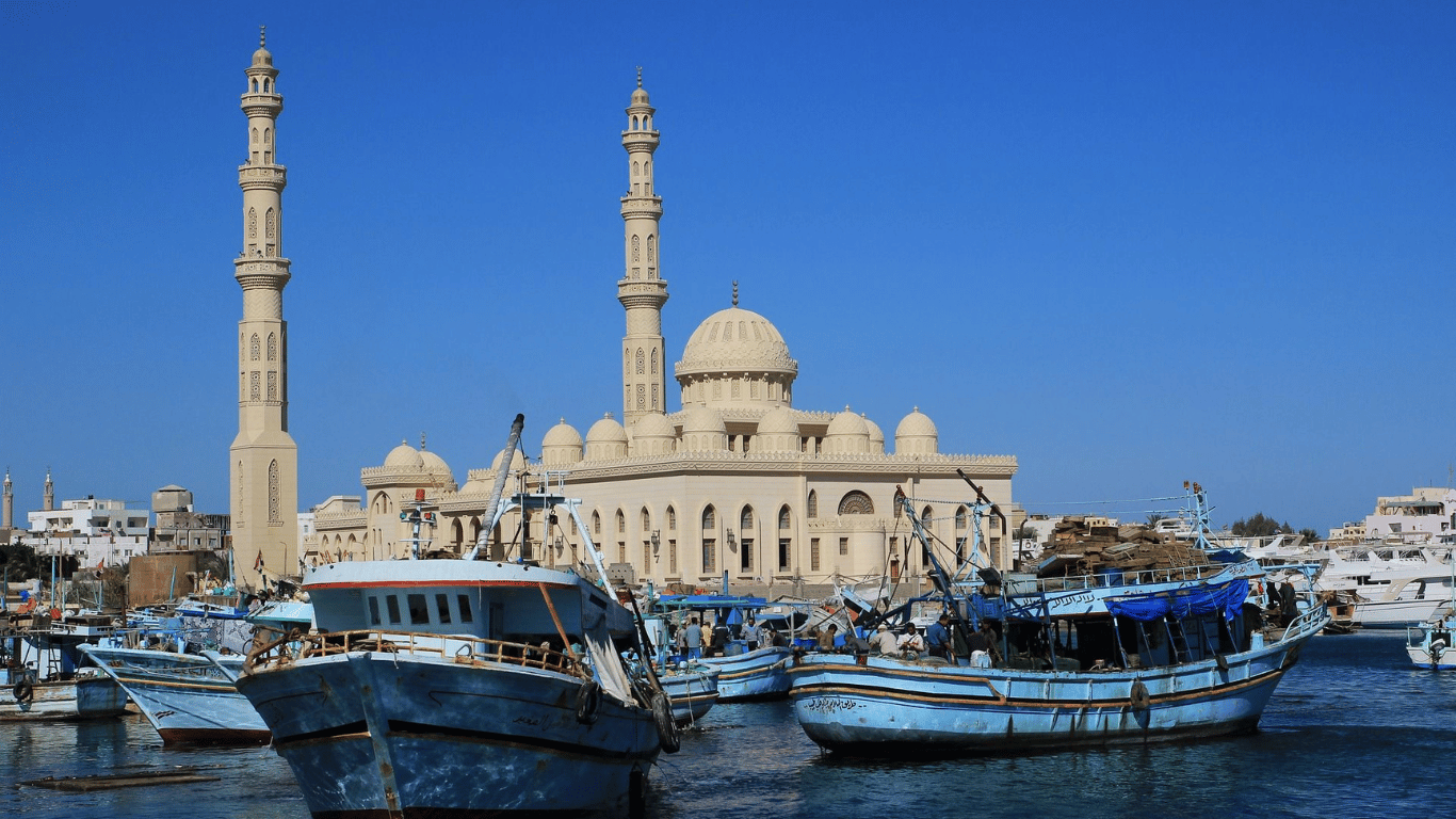 Egypt Hurghada city