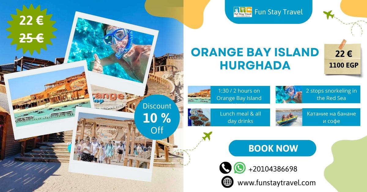 Exclusive Offer - 22 EURO Orange Bay Island Trip Hurghada